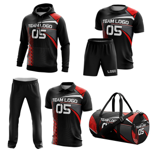 Ensemble d'uniformes de football respirants personnalisés avec logo d'entraînement, 100 % polyester, service OEM disponible - Product Image 3