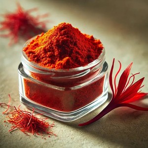 Poudre de Crocin de Haute Qualité 0,1% à 5% Qualité Alimentaire Extrait de Safran Extrait par Solvant en Bouteille pour Aliments Santé - Product Image 4