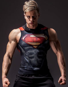 Hoodies sans manches pour hommes, respirants, vêtements de sport décontractés pour la gym, le fitness et la course à pied, doux et à séchage rapide - Product Image 5