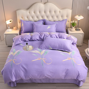 Juego de Sábanas de Algodón 100% al por Mayor, Sábana Plana con Diseño Floral de Buena Calidad, Gran Venta para Uso Textil en el Hogar, Sala de Estar NWK - Product Image 2