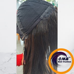 OME Hair 12-30 Inches Transparent for Lace Body Wave 100% Virgin Remy Human Hair Silky Soft Handmade Long Natural <b>Black</b> <b>Wig</b> - Product Image 3