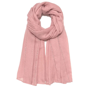 Nuevo Pañuelo de Algodón y Chifón para Mujer, Color Personalizado, para Hijab Musulmán, Talla Grande, Chales Largos, Pañuelo Islámico a Rayas, Suave al Tacto - Product Image 6