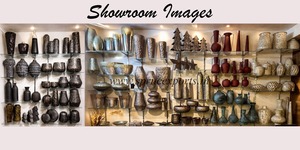 Juego de 3 Jarrones de Metal Martillado con Acabado en Cobre, Forma Cilíndrica, Decorativos para el Hogar y Jardín, Más Vendidos - Product Image 6