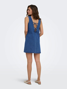 Vestido Casual de Mezclilla para Primavera con Apliques Únicos, Línea A, Largo Midi, Transpirable, de Secado Rápido, Silueta Vintage para Mujer - Product Image 3