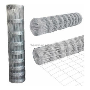 फिक्स्ड गाँठ बुना तार क्षेत्र बाड़ रोल बकरी हॉग बाड़ तार जाल जस्ती भेड़ मवेशी खेल तार फार्म बाड़ - Product Image 4