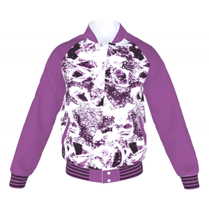 Fabricant REEMA Uniforme d'équipe en éponge française CVC de haute qualité Vente en gros Logo personnalisé Veste Letterman pour hommes Bomber Veste Versity - Product Image 1