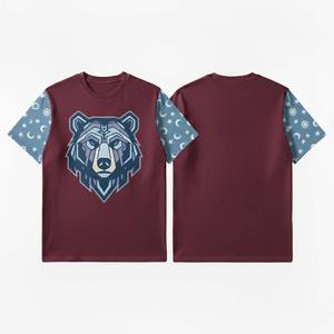 Camiseta de Diseño Limpio para Hombre, Estampada, de Manga Corta, Algodón de Alta Calidad, Informal, para el Mercado Minorista de Europa y Estados Unidos, Camisetas para Hombre - Product Image 4