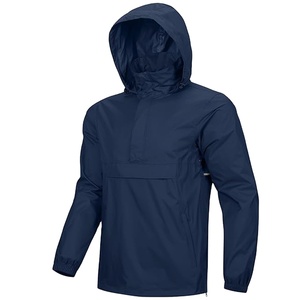 Men's Windbreaker <b>Jacket</b> <b>Lightweight</b> Waterproof <b>Running</b> Training <b>Jacket</b> OEM Men's Hooded - Product Image 1