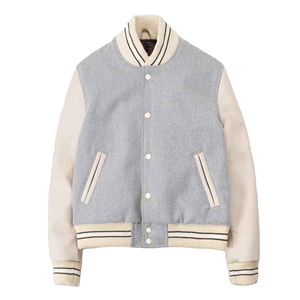 High Quality Men's Wool Varsity <b>Jacket</b> Button Closure Letterman College Baseball Inspiration for <b>Winter</b> Men's Varsity <b>Jackets</b> - Product Image 6