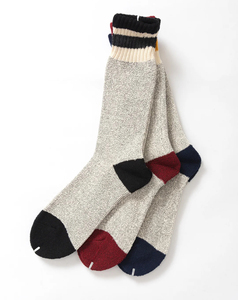 Best Selling OEM Men's Winter Casual Crew Breathable Comfortable Durable <b>Socks</b> Custom Designed Spandex/<b>Polyester</b> Low MOQ - Product Image 1