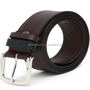 Cinturón de Cuero Genuino para Hombre, Estilo Retro, Talla Grande, Casual, con Hebilla de Aleación, Cuero Vacuno Puro, Cinturones Casuales de Moda para Hombre - Product Image 3