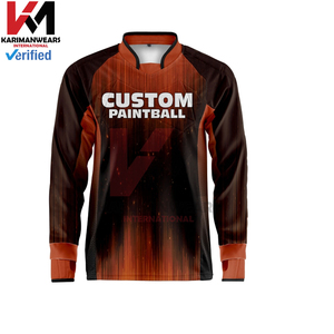 Maillot de paintball tactique professionnel en gros, tissu antimicrobien pour une fraîcheur durable lors de longues missions, logo personnalisé - Product Image 2