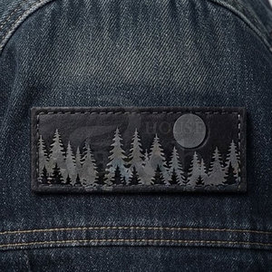 Laser Cut Woven Patches Made From Durable Synthetic Fabric For Backpacks Clothing Sportswear And Travel Gear - Product Image 4