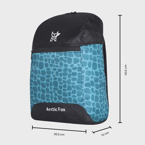 Sac d'école imperméable en polyester Oxford avec fermeture éclair, grande capacité, respirant et durable, motif dessin animé Arctic Fox Dragonfly - Product Image 6