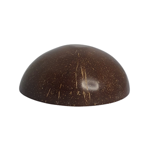 Bols modernes écologiques en coquille de noix de coco polie, durables, sans plomb, sans danger pour les aliments, vente en gros, cuillère incluse, vaisselle de mariage - Product Image 2