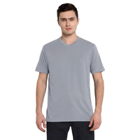 T-shirt décontracté à col rond et manches courtes pour garçons, 100 % coton, personnalisable, coupe classique, prix bas, vente en gros