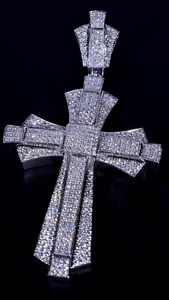 Colgante de Moissanita Hiphop Más Vendido, Accesorio de Joyería de Fina Elaboración para Colección, Disponible al Mejor Precio del Mercado - Product Image 5