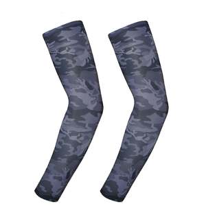 2026 Custom LOGO Sublimation Elbow Ice Cool Arm Sleeve Gym Running Non-slip Silicone Baseball Volleyball Football Arm Sleeve - Product Image 5