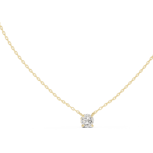 Collier pendentif Moissanite en argent sterling 925 de forme ronde de nouveau style pour les femmes - Product Image 4