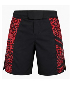 Unisex MMA Boxing <b>Shorts</b> Quick Dry Shrink-Proof Front Logo 100% Polyester Fitted High Quality Customizable 240g <b>Grappling</b> <b>Shorts</b> - Product Image 5