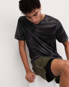 Short Sleeve Gym <b>T</b> Shirt Quick Dry Moisture Wicking Breathable Athletic Fitness Workout Men's Tee - Product Image 4