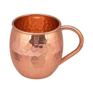 Authentic Copper Moscow Mule <b>Mugs</b> Set With Elegant Design For Cold Drinks Kitchen Bar And Social Gatherings - Product Image 1