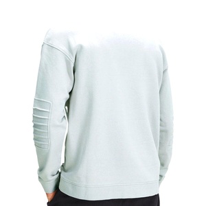 เสื้อสเวตเชิ้ตผู้ชาย คอกลม ปี 2026 แบบปกติ ดีไซน์สุดฮิต รับผลิตตามแบบ OEM เสื้อสเวตเชิ้ตผ้าฝ้ายเรียบสำหรับผู้ชาย ปี 2026 - Product Image 5