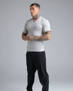 T-shirts pour hommes à manches courtes, coupe ample et ajustée, vente chaude, directement de l'usine - Product Image 4