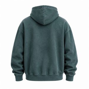 เสื้อฮู้ดดี้โอเวอร์ไซส์เนื้อหนัก ระบายอากาศได้ดี สั่งทำได้ พรีเมียม สตรีทแวร์ ผ้าฝ้ายฟลีซ ขายส่งจากโรงงานโดยตรง - Product Image 2