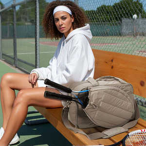 Bolsa Deportiva Multifuncional – Tenis, Bádminton, Pickleball con Compartimento para Portátil y Logotipo Personalizado - Product Image 2