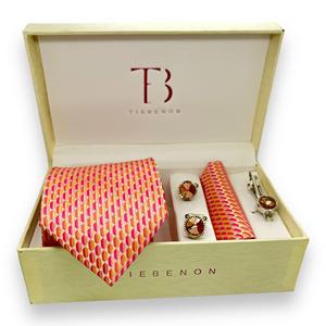 Ensemble cravate et pochette en soie pour homme, motif géométrique, luxe, formel, mariage, affaires, accessoires cadeau pour homme - Product Image 2