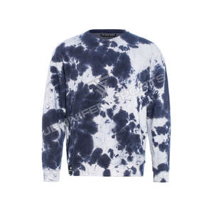 Sudadera Deportiva de Invierno para Hombre, Cuello Redondo, Estampado Tie-Dye, 100% Algodón Felpa, Manga Larga, Logotipo Personalizado OEM, Transpirable, Resistente al Viento - Product Image 1