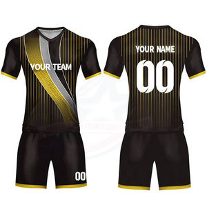 Vêtements d'entraînement confortables et respirants, ensemble maillot et short de rugby grande taille, 100% polyester, séchage rapide - Product Image 4