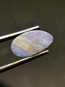 Opale naturelle australienne cabochon, gemme à feu arc-en-ciel et à reflets éclatants, opale en vrac pour la vente en gros - Product Image 2