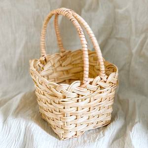 ตะกร้าหวายขายส่ง อุปกรณ์ร้านดอกไม้ ตะกร้าทำมือแบบยั่งยืนสำหรับใส่ดอกไม้ - Product Image 4