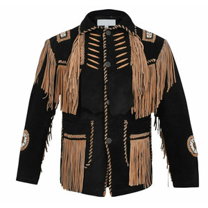 Veste en cuir suédé pour homme de haute qualité, toutes saisons, véritable bomber, en cuir de vachette robuste, en vente - Product Image 1