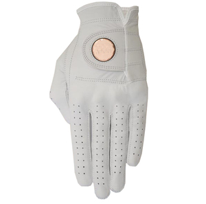Guante de Golf de Cuero Cabretta, Guantes de Golf con Palma Perforada, Transpirables, Agarre Suave, Cierre Ajustable en la Muñeca - Product Image 3