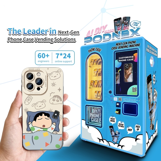 Trendsetting Easy Operation UV Printing Personalization Mobile Phone Case Vending Machine for Amusement Parks