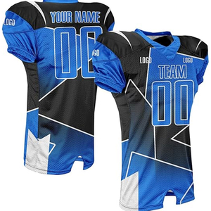 เสื้อฟุตบอลอเมริกันสำหรับผู้ชายเสื้อเจอร์ซีย์สำหรับฝึกซ้อมและเล่นเกมเสื้อฟุตบอลน้ำหนักเบาดีไซน์ทันสมัย - Product Image 3