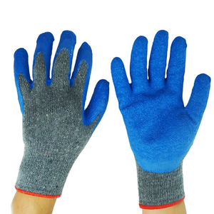 Safety <b>Gloves</b> With Textured Fingertips Anti-Slip <b>Knit</b> Wrist General Purpose Work <b>Gloves</b> - Product Image 6