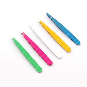 Pinzas de Cejas de Acero Inoxidable de Alta Gama, Hechas a Mano, Ecológicas, de Lujo, para Uso Profesional, Herramientas Profesionales de Salón, Ultra Brillantes - Product Image 4