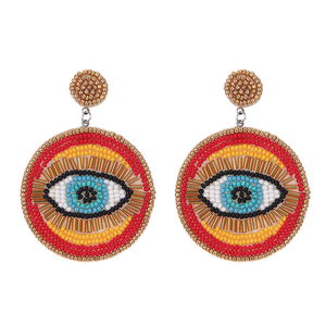 Bijoux d'été classiques faits à la main avec perles colorées, pendentifs pendulaires, cadeaux de plage, perles de rocaille pour femmes BY MULTI CRAFT - Product Image 2