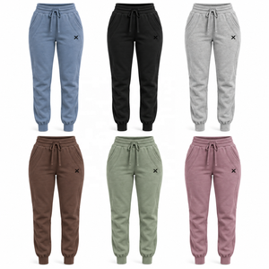 <b>Women's</b> <b>Joggers</b> Sweatpants | Black <b>White</b> Beige Pink Blue Green | Sports Apparel Manufacturer | OEM ODM | Custom Logo | - Product Image 5