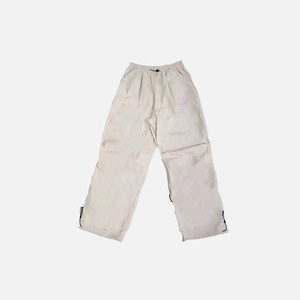 Pantalones de nailon cortavientos con logo personalizado, estilo urbano, NUEVOS, vintage, deportivos, rectos, holgados, tipo paracaídas - Product Image 2