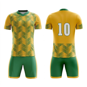Uniforme de Fútbol Personalizado, Equipación de Fútbol 100% Poliéster, Servicio OEM al por Mayor, Ropa Deportiva de Alta Calidad, Pantalones Cortos - Product Image 2