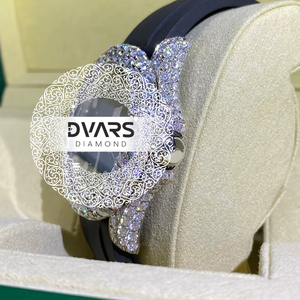 Reloj de Pulsera Mecánico Premium Ascend, Movimiento Automático, Acero Inoxidable, Diamante Moissanite Color D VVS1, Cristal de Zafiro, Elegante - Product Image 6