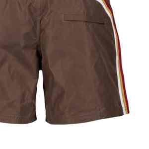 Shorts de Playa para Hombre de Primera Calidad, Cintura Media, Logotipo Frontal, Secado Rápido, Cordón Ajustable, Poliéster, Algodón, Lona - Product Image 3