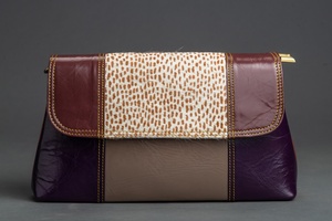 LW Trendy 2024 Luxe Bohème Motif Géométrique Unique en Cuir Véritable Sac à Main pour Femmes Printemps Automne Disponible en Gros - Product Image 4