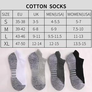 No Show Ankle <b>Socks</b> 3 Pairs Breathable Knitted Sport <b>Socks</b> for <b>Running</b> Adults Summer Gray Black White Stripe Pattern - Product Image 6