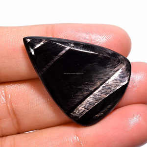 Cabujón hipersténico de alta calidad Natural 100%, joyería curativa de piedras preciosas sueltas, tamaño personalizable, sin tratamientos, FAIJAN GEMS - Product Image 2
